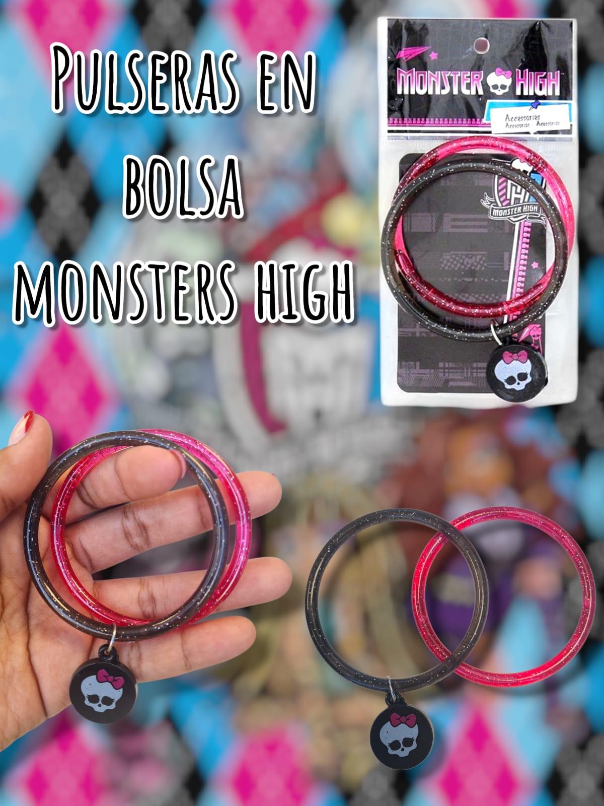 Pulseras en Bolsa Monster High